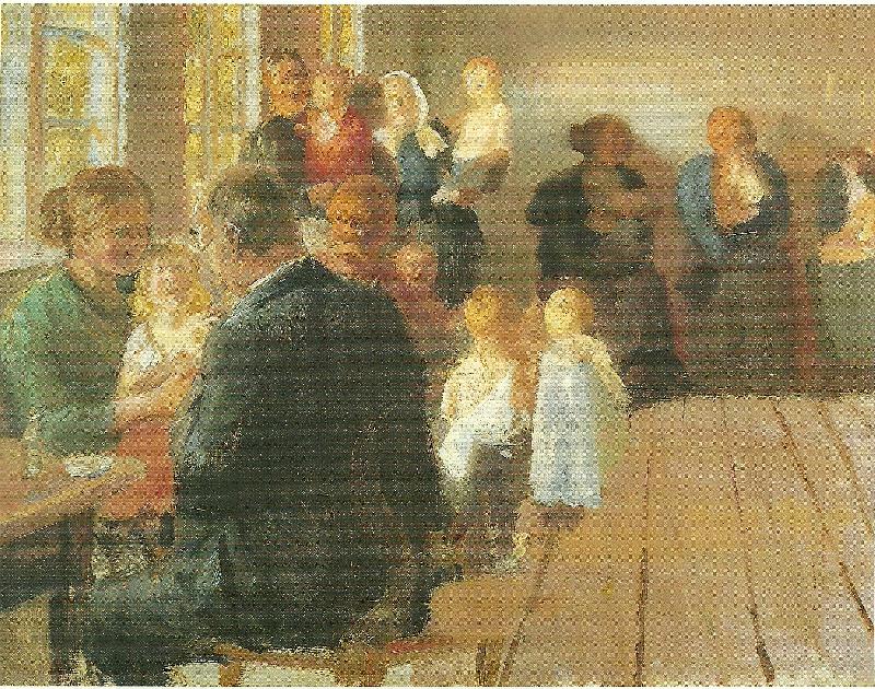 Anna Ancher en vaccination China oil painting art